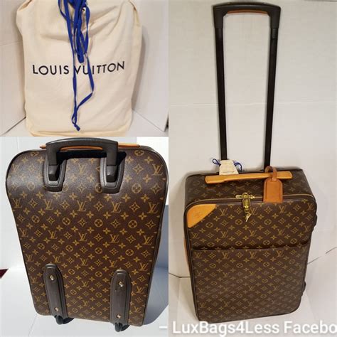 louis vuitton luggage with wheels